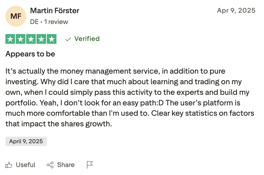 Mind Money: отзывы и мнения инвесторов